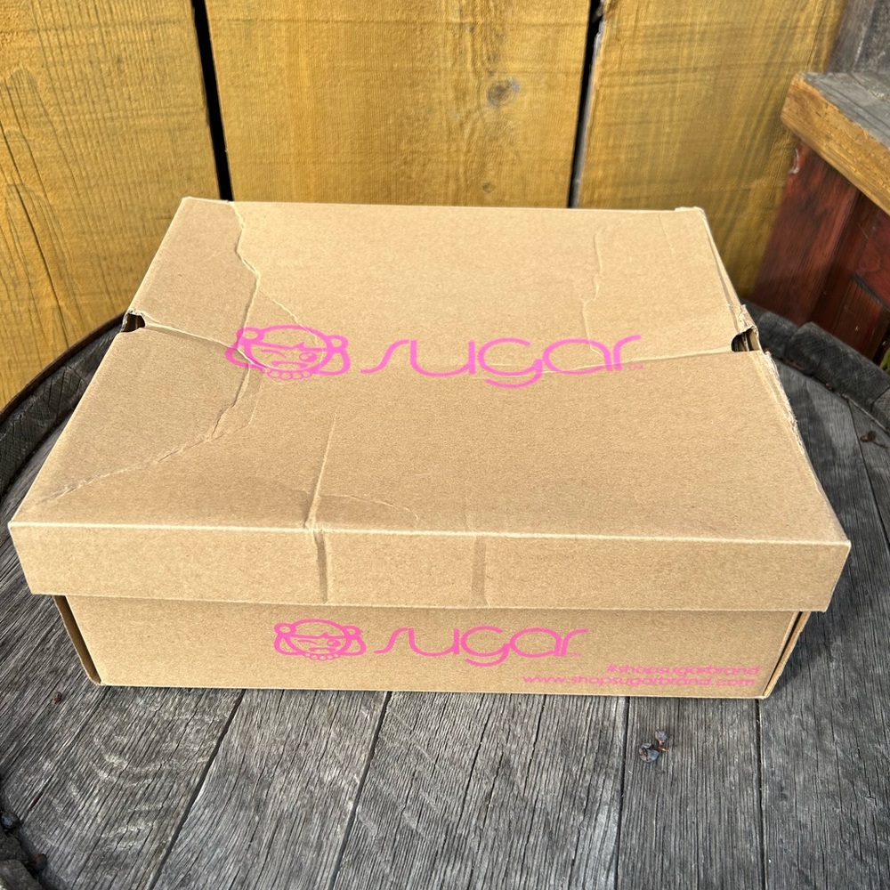 Sz8Min box Sugar Skylar Duck boots in Cognac. Rarely worn-box in fair condition - Picture 11 of 11